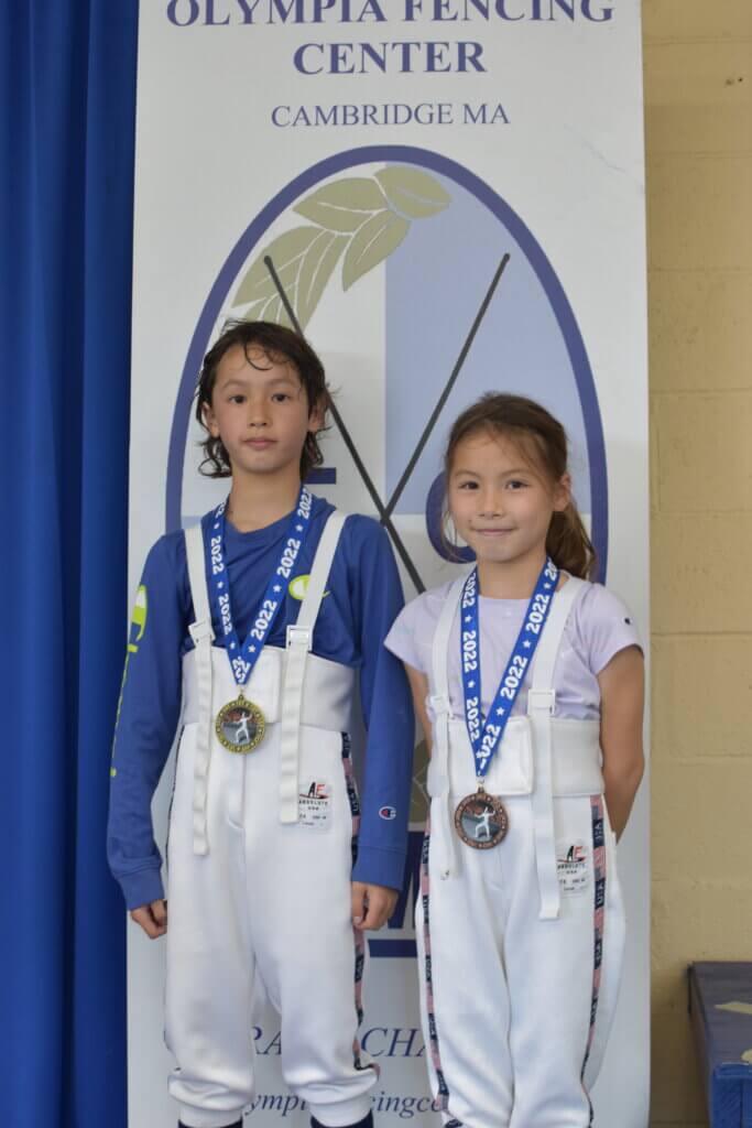 fencing medals 22