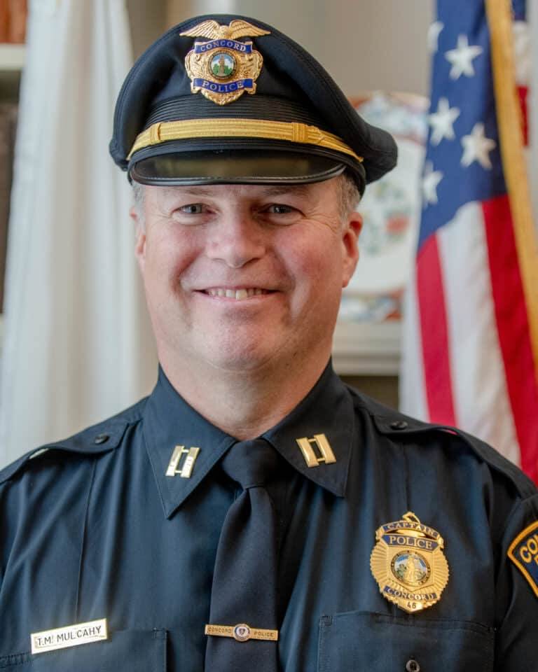 Concord Police Chief Thomas Mulcahy